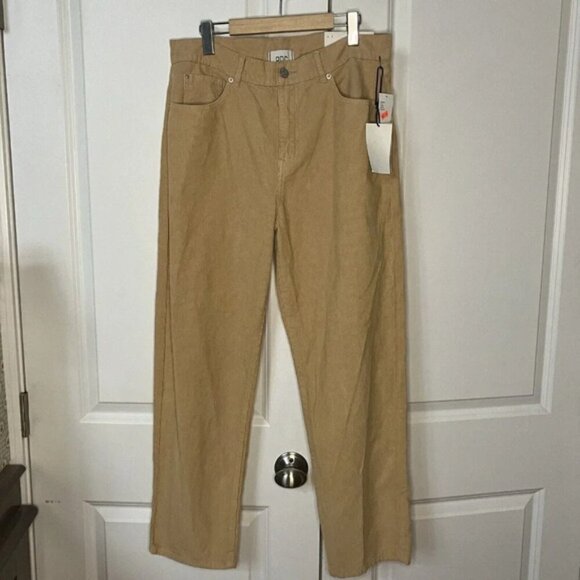 NWT Urban Outfitters BDG Pegged Cowboy Tan Corduroy Pants Womens 31 - Picture 8 of 10